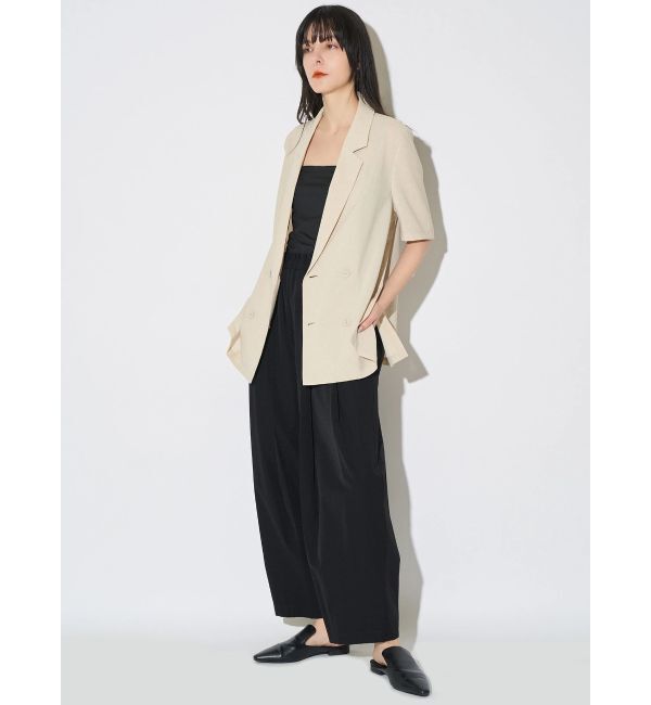 ELENDEEK「HALF SLEEVE TECH JK」|テーラードジャケット|