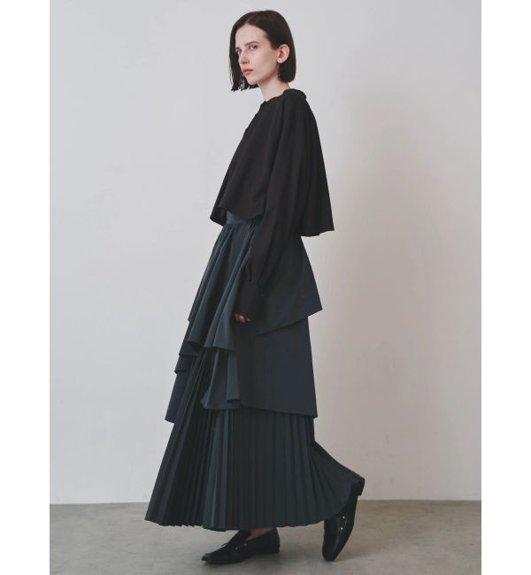 ELENDEEK「FLARE LAYERED SH」|シャツ・ブラウス|
