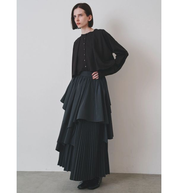 ELENDEEK「FLARE LAYERED SH」|シャツ・ブラウス|
