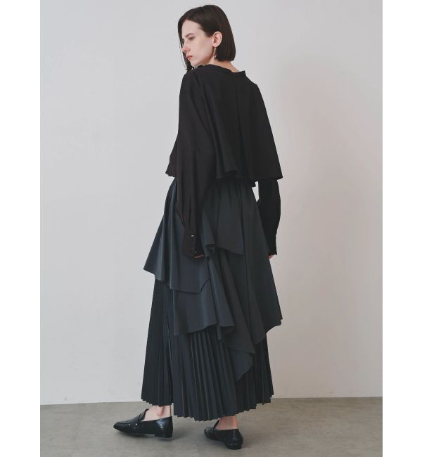 ELENDEEK「FLARE LAYERED SH」|シャツ・ブラウス|
