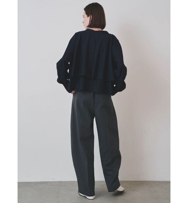 ELENDEEK「FLARE LAYERED SH」|シャツ・ブラウス|