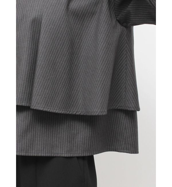 ELENDEEK「FLARE LAYERED SH」|シャツ・ブラウス|