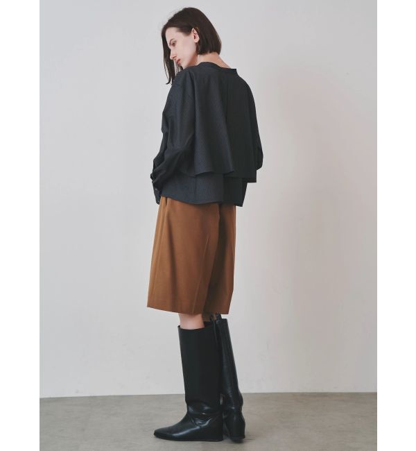 ELENDEEK「FLARE LAYERED SH」|シャツ・ブラウス|