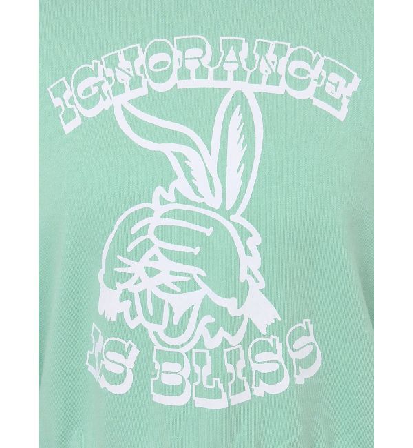 GYDA「ignorance BUNNYショートスウェットトップス」|スウェット・ジャージ|