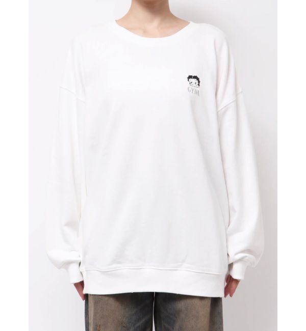 GYDA「BETTY&times;GYDA GLITTER embroideryプルオーバー」|スウェット・ジャージ|