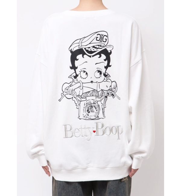 GYDA「BETTY&times;GYDA GLITTER embroideryプルオーバー」|スウェット・ジャージ|