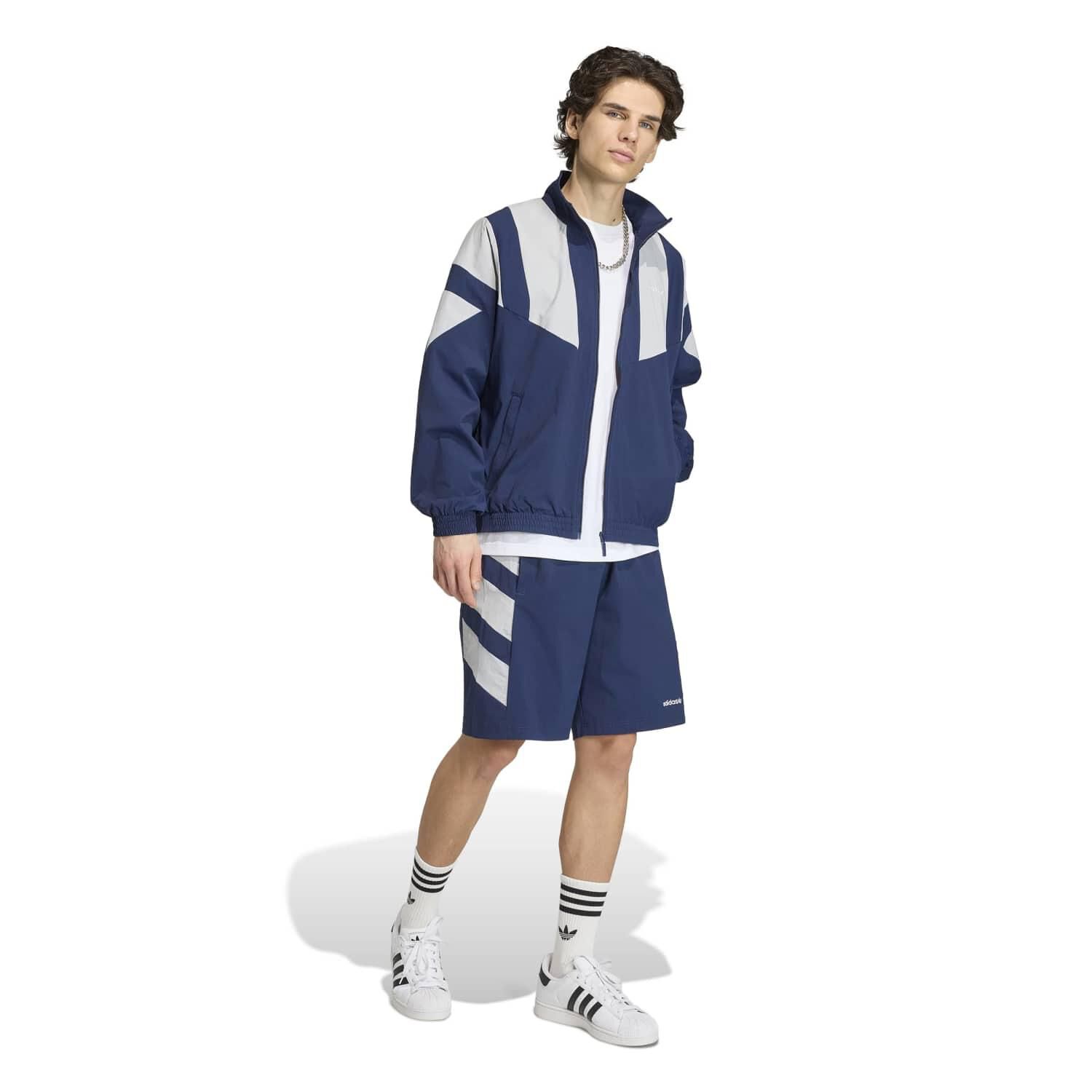 adidas「【ADIDAS ｳｪｱ】M BLOCKED TRACKTOP」|ポロシャツ|