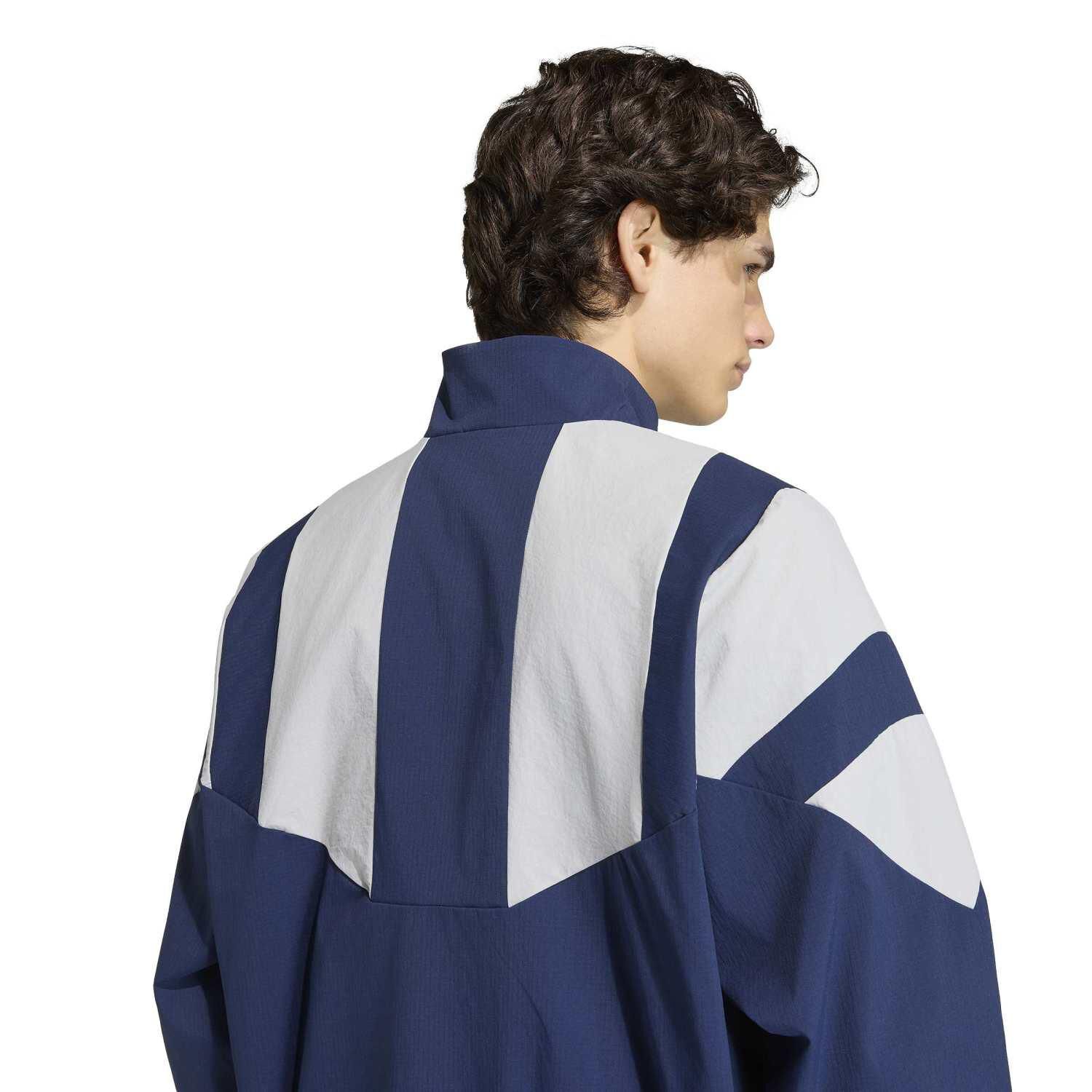 adidas「【ADIDAS ｳｪｱ】M BLOCKED TRACKTOP」|ポロシャツ|
