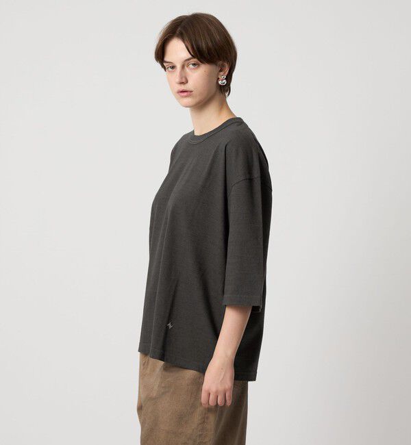 ASTRAET「＜FilMelange for ASTRAET＞BIG クルーネックTシャツ」|Tシャツ・カットソー|DK.GRAY
