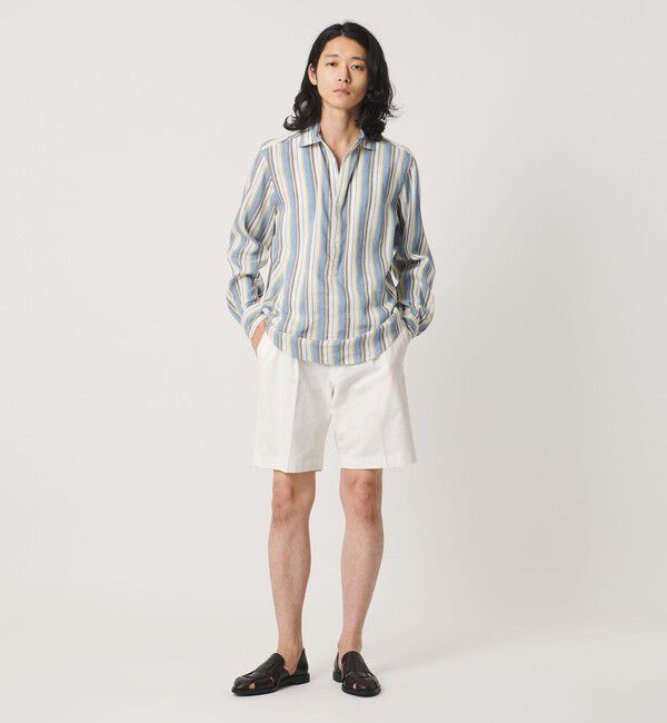 UNITED ARROWS「ツイル ベーシック 1プリーツ ショーツ」|その他|