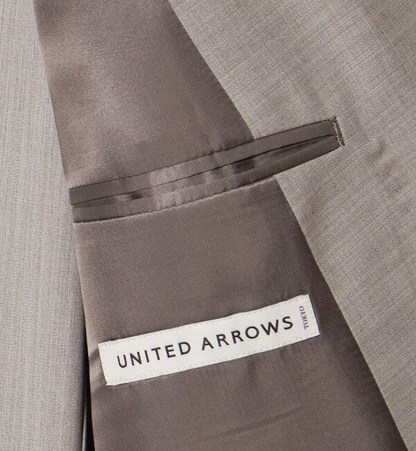 UNITED ARROWS「ワンフォーティー サテン オーディナリー ダブル 6ボタン テーラードジャケット」|テーラードジャケット|