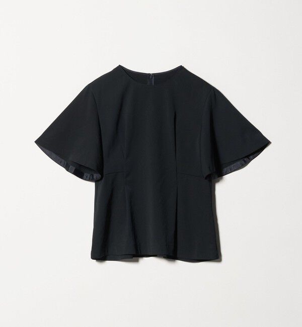 UNITED ARROWS green label relaxing「［size SHORTあり］サラフール タック ブラウス ストレッチ 接触冷感 UVカット」|シャツ・ブラウス|