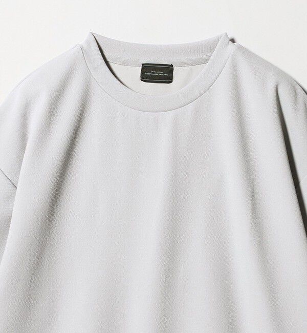 UNITED ARROWS green label relaxing「アムンゼン ツイル クルーネック 半袖 Tシャツ カットソー -吸水速乾・UVカット・抗菌-」|Tシャツ・カットソー|