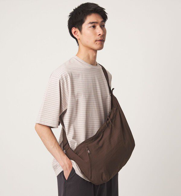 UNITED ARROWS green label relaxing「【WEB限定】2WAY ラウンドショルダーバッグ / ユニセックス はっ水」|ショルダー・メッセンジャー|