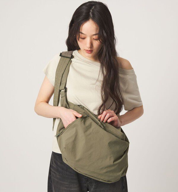 UNITED ARROWS green label relaxing「【WEB限定】2WAY ラウンドショルダーバッグ / ユニセックス はっ水」|ショルダー・メッセンジャー|