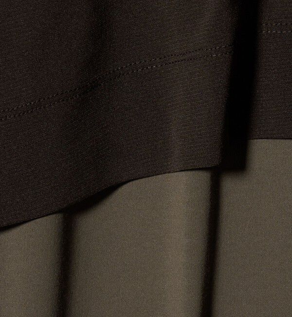 UNITED ARROWS green label relaxing「チュール プルオーバー&times;ノースリーブ ワンピース セット 吸水速乾」|ワンピース|