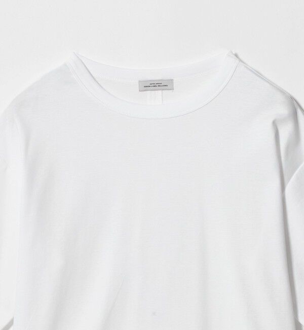 UNITED ARROWS green label relaxing「クロップド ポンチ Tシャツ 2」|Tシャツ・カットソー|