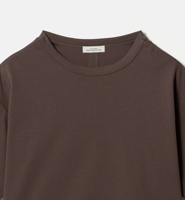 UNITED ARROWS green label relaxing「クロップド ポンチ Tシャツ 2」|Tシャツ・カットソー|