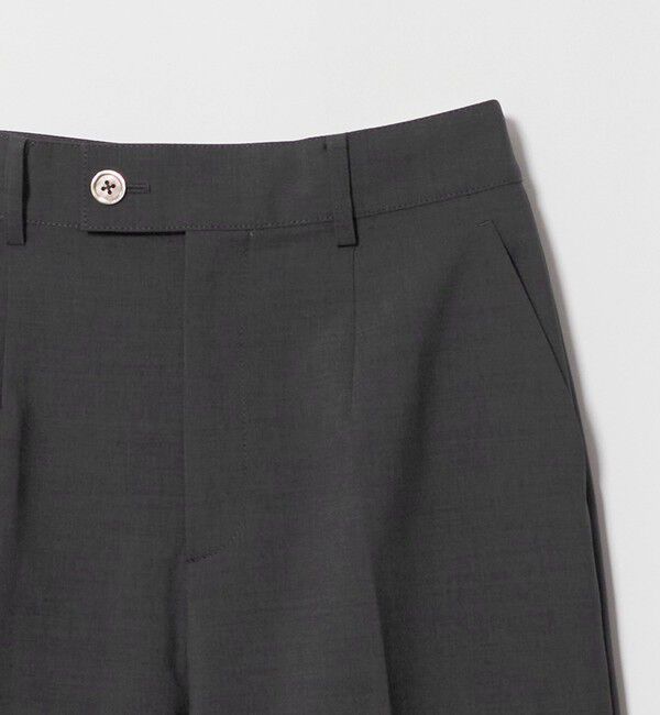 UNITED ARROWS green label relaxing「リネンライク ストレート パンツ 2 マシンウォッシャブル 接触冷感」|スラックス|