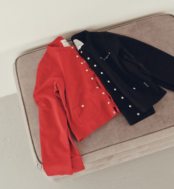 UNITED ARROWS green label relaxing「＜To b. by agnes b.コラボ＞ドットボタン カーディガン」|カーディガン|