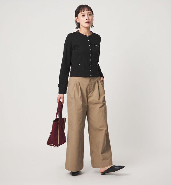 UNITED ARROWS green label relaxing「＜To b. by agnes b.コラボ＞ドットボタン カーディガン」|カーディガン|