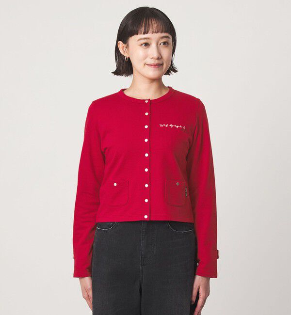 UNITED ARROWS green label relaxing「＜To b. by agnes b.コラボ＞ドットボタン カーディガン」|カーディガン|