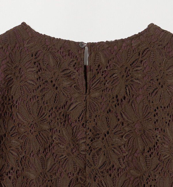 UNITED ARROWS green label relaxing「レース 5分袖 ブラウス」|シャツ・ブラウス|