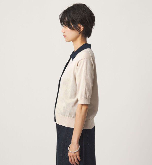 UNITED ARROWS green label relaxing「ハイショク ポロニット」|ニット・セーター|