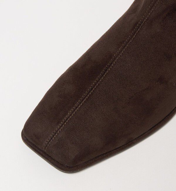 UNITED ARROWS green label relaxing「スクエア ストレッチ ショートブーツ 撥水」|ロングブーツ|