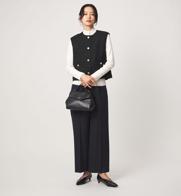 UNITED ARROWS green label relaxing「ファンシーラメ ツイードライク ジレ」|ベスト・ジレ|