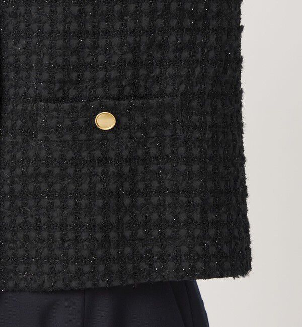 UNITED ARROWS green label relaxing「ファンシーラメ ツイードライク ジレ」|ベスト・ジレ|