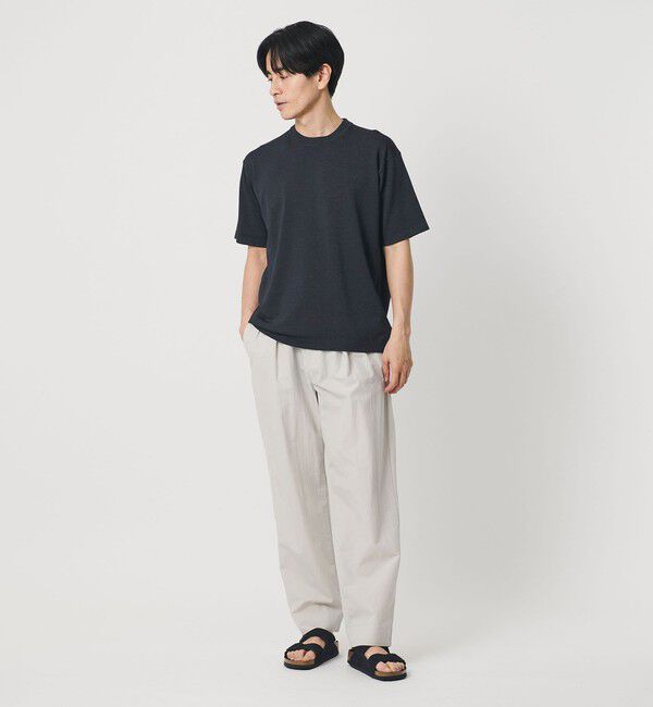BEAUTY&YOUTH UNITED ARROWS「フュージョン カラー ニット Tシャツ ウォッシャブル」|ニット・セーター|