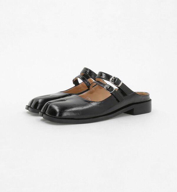 BEAUTY&YOUTH UNITED ARROWS「＜PAES＞ダブルバックル ミュール/ブラック」|サンダル|