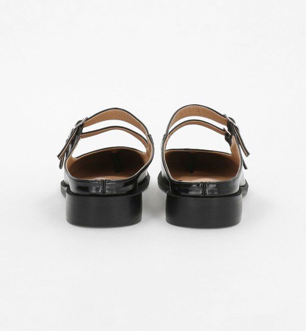 BEAUTY&YOUTH UNITED ARROWS「＜PAES＞ダブルバックル ミュール/ブラック」|サンダル|