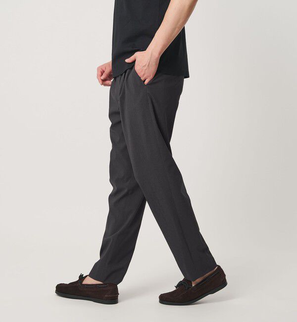 BEAUTY&YOUTH UNITED ARROWS「【WEB限定 WARDROBE SMART】サマーファンクション 1P ワイド スラックス【吸水速乾】」|チノ|