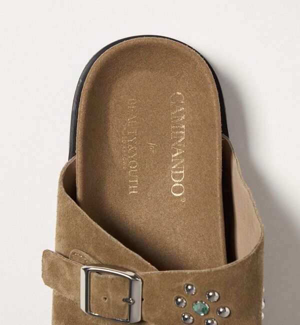 BEAUTY&YOUTH UNITED ARROWS「【別注】＜CAMINANDO＞スタッズ ベルト サンダル」|サンダル|
