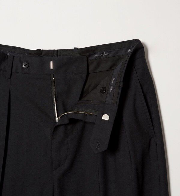 STEVEN ALAN「＜Steven Alan＞ ライト ウール トロピカル イン ツープリーツ ドレス トラウザーズ II」|スラックス|