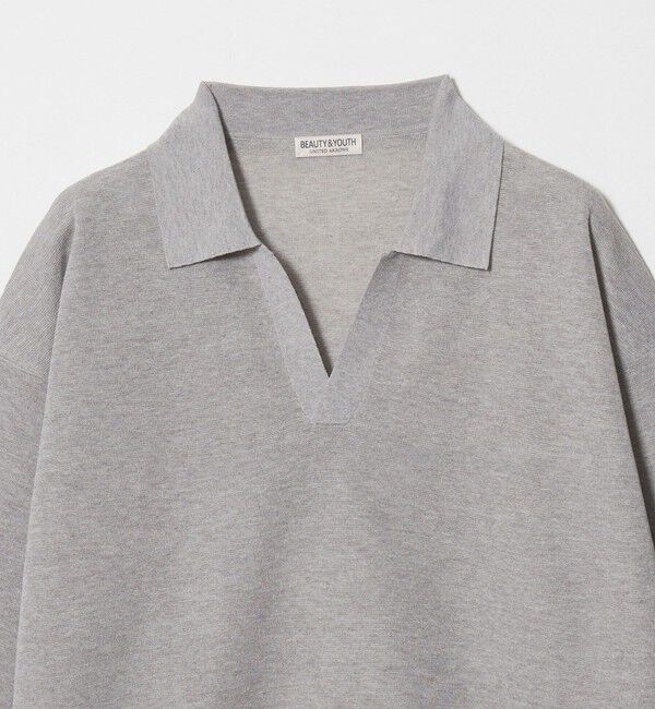 BEAUTY&YOUTH UNITED ARROWS「メランジ ミラノ スキッパー ニット ウォッシャブル」|ニット・セーター|