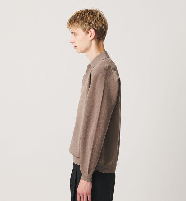 BEAUTY&YOUTH UNITED ARROWS「メランジ ミラノ スキッパー ニット ウォッシャブル」|ニット・セーター|