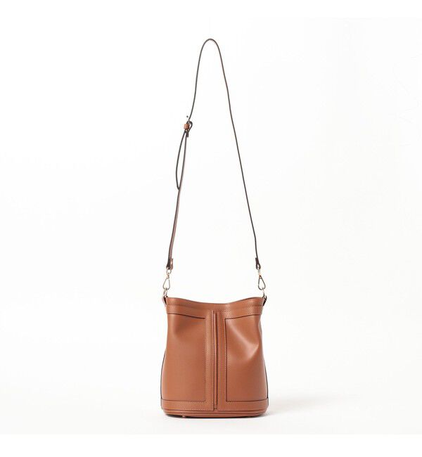 Demi-Luxe BEAMS 「GIANNI NOTARO / NEW フレーム バケット バッグ」|トートバッグ|