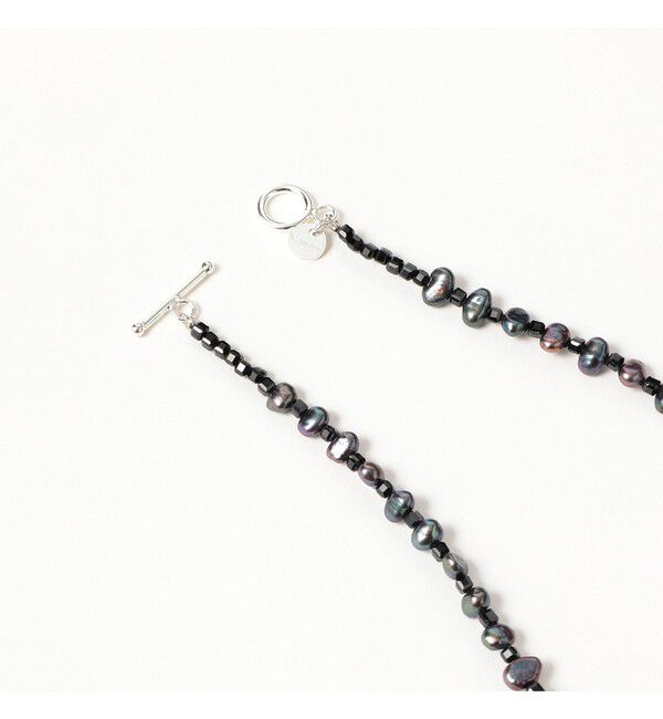 Demi-Luxe BEAMS 「les bon bon / Ombre パール ネックレス」|ネックレス|