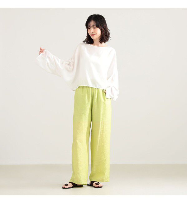 Demi-Luxe BEAMS 「ポプリン ドルマン ブラウス」|シャツ・ブラウス|