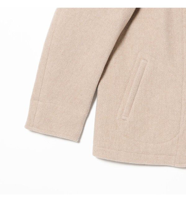 BEAMS「DANTON / WOOL PILE ROUND COLLAR JACKET」|ブルゾン・スタジャン|