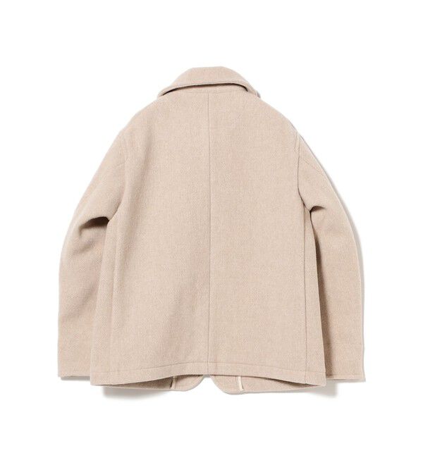 BEAMS「DANTON / WOOL PILE ROUND COLLAR JACKET」|ブルゾン・スタジャン|