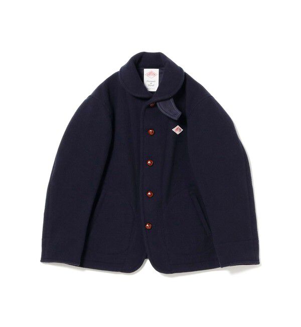 BEAMS「DANTON / WOOL PILE ROUND COLLAR JACKET」|ブルゾン・スタジャン|