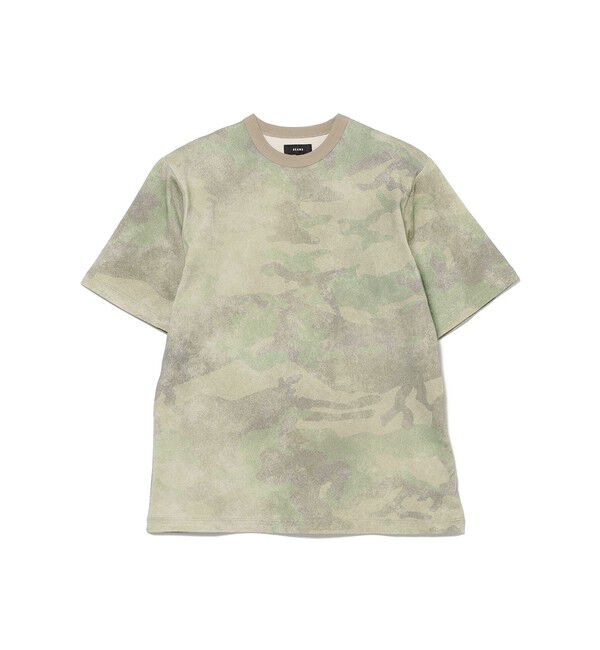 BEAMS「カモフラージュ プリント Tシャツ【ベーシックフィット】」|Tシャツ・カットソー|