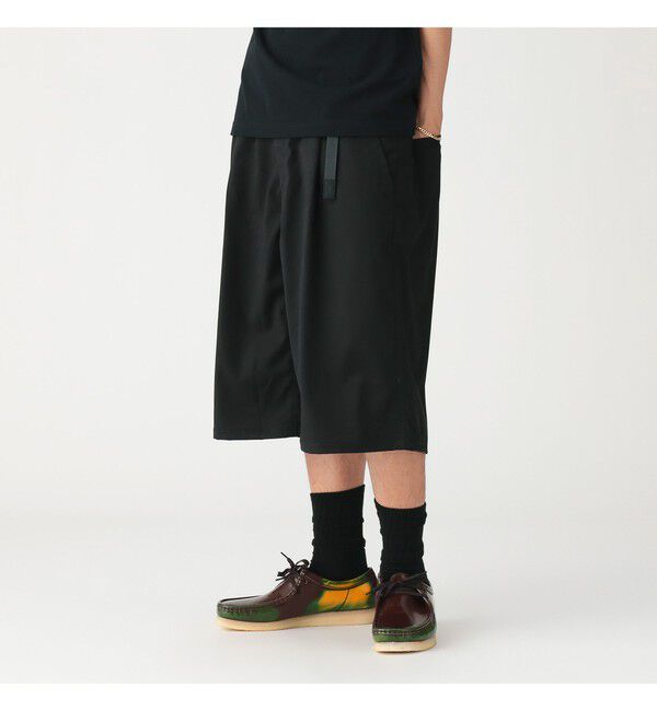 BEAMS「【別注】Gramicci / スラックス ショーツ 」|その他|BLACK