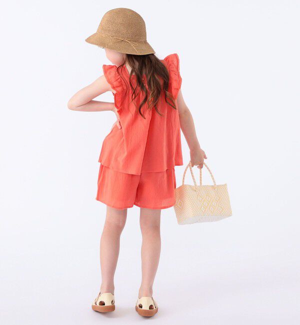 SHIPS KIDS「SHIPS KIDS:100～130cm / スモッキング キュロット」|キュロット|