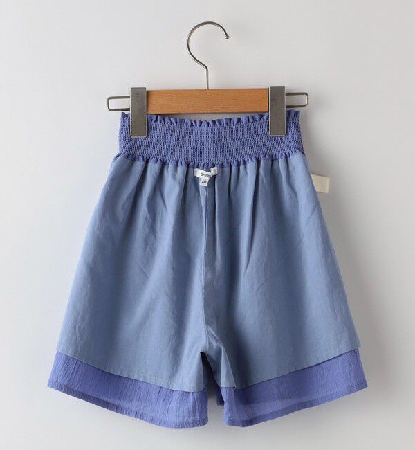 SHIPS KIDS「SHIPS KIDS:100～130cm / スモッキング キュロット」|キュロット|