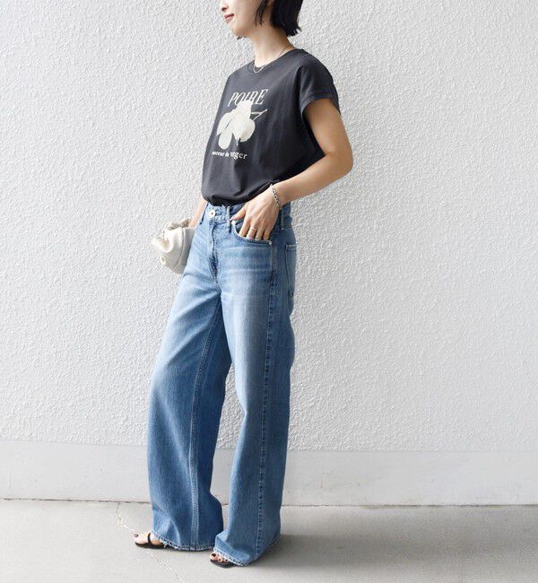 SHIPS for women「【WEB限定】オーガニック コットン フルーツ TEE」|Tシャツ・カットソー|